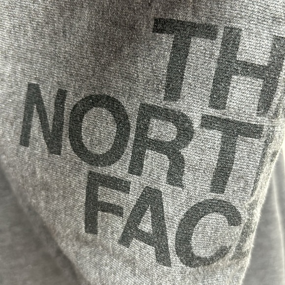 THE NORTH FACE men's sweatshirt grey size M zip up - Picture 7 of 10